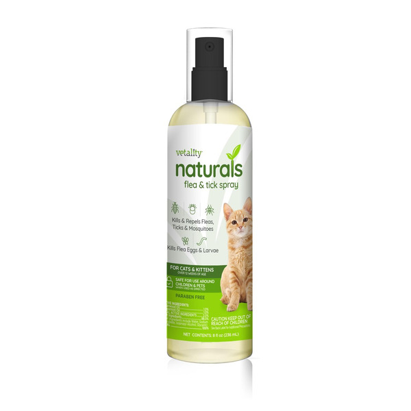 Vetality Naturals Flea & Tick Spray for Cats
