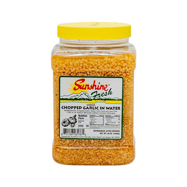 Sunshine - Garlic In Water - 48 oz