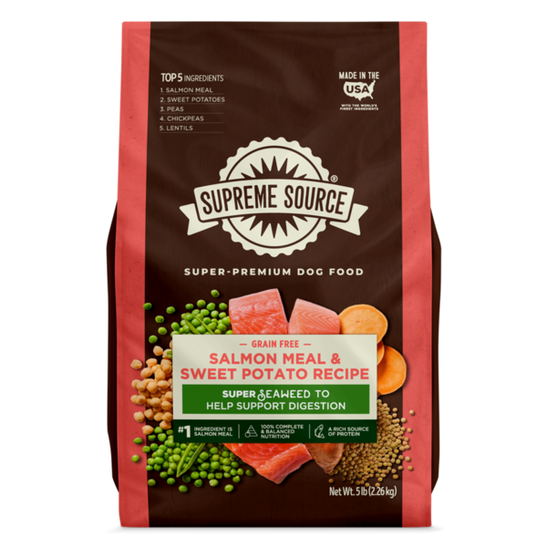 Supreme Source Salmon Meal And Sweet Potato Recipe Grain-Free Dog Food