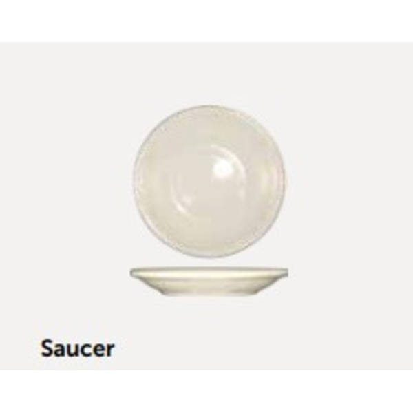 Tableware - 5 1/8" Saucer, White, 1 Dz