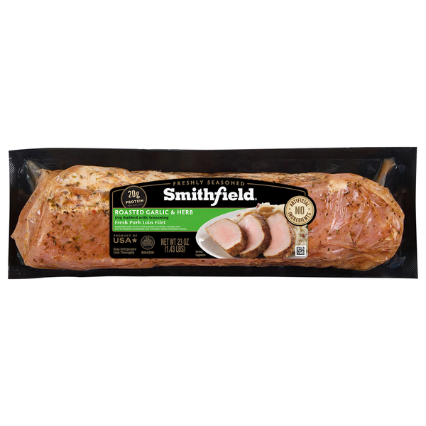 Smithfield Fresh Roasted Garlic & Herb Pork Loin Filet