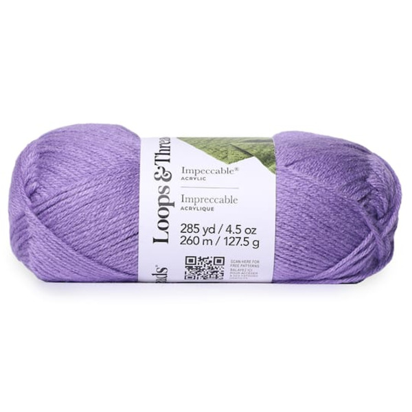 Michaels Loops & Threads Impeccable Solid Yarn Same-Day Delivery ...