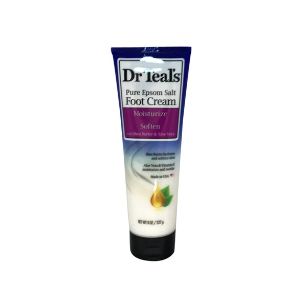Dr. Teal's Foot Cream, Moisturize & Soften