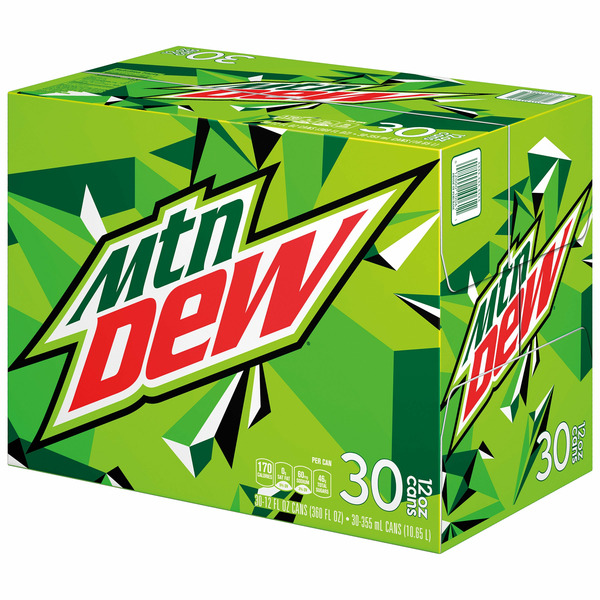 Mountain Dew 30/12oz Cans