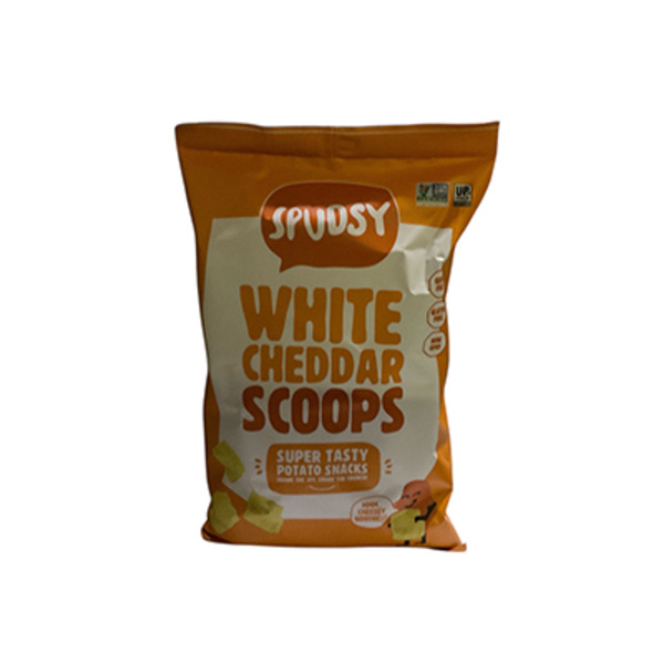 Spudsy White Cheddar Scoops Potato Snacks