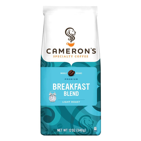Cameron's Coffee Bag, Breakfast Blend Light Roast Ground Coffee Same ...