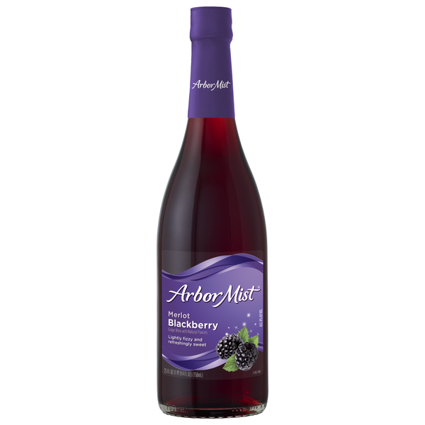 Arbor Mist Blackberry Merlot Sweet Red Wine Same-Day Delivery or