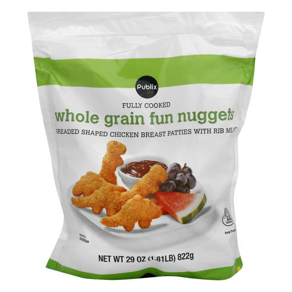 Publix Publix Chicken Nuggets Fun Shape, Breaded, Fully Cooked SameDay