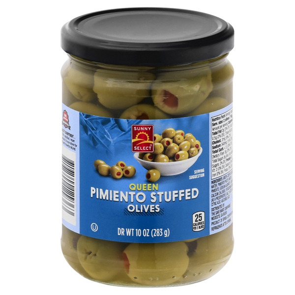 Sunny Select Olives, Pimento Stuffed, Queen Same-Day Delivery or