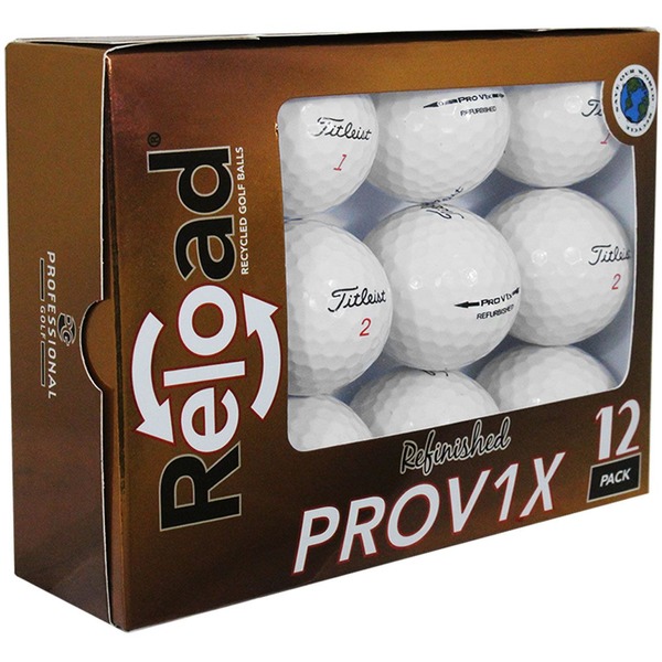 Reload Refurbished Titleist Pro V1x Golf Balls