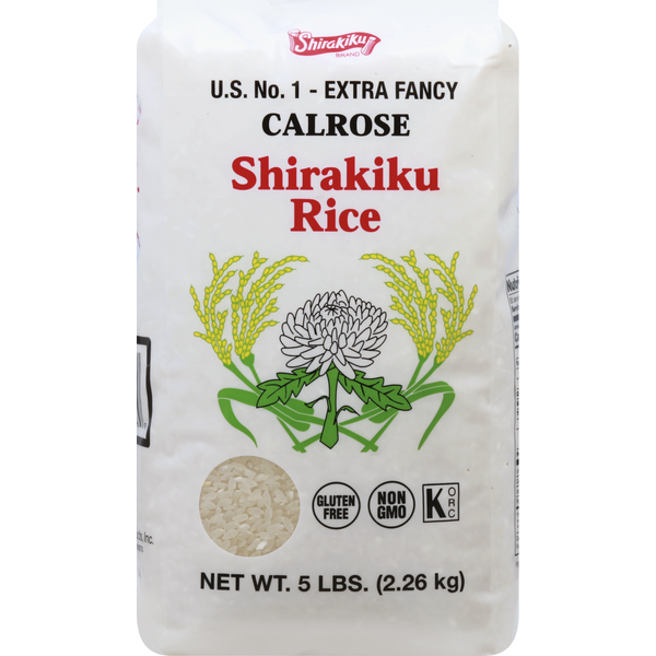Shirakiku Rice, Calrose