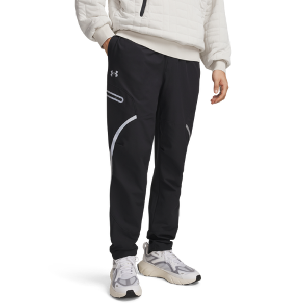 Under Armour Men's Unstoppable Cargo Pants, S - Black & Metallic Silver