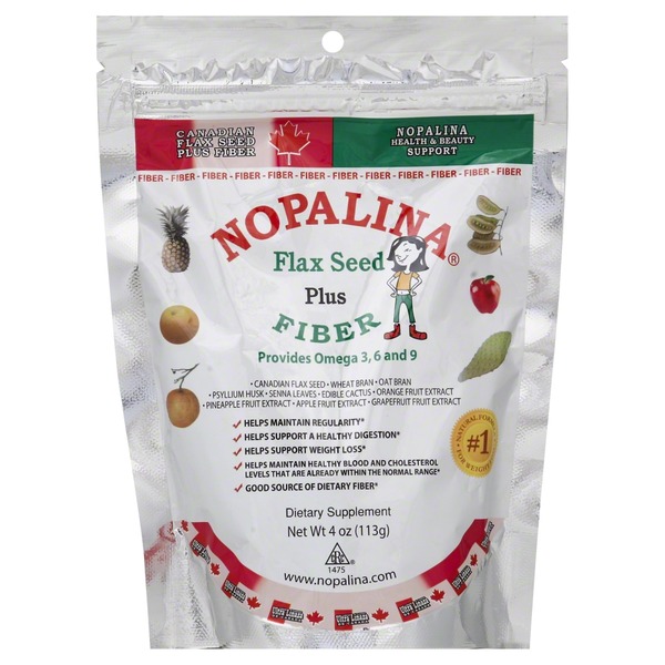 Nopalina Flax Seed, Plus Fiber (4 oz) Instacart