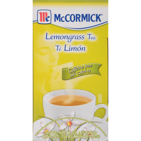 McCormick Caffeine Free Lemongrass Tea
