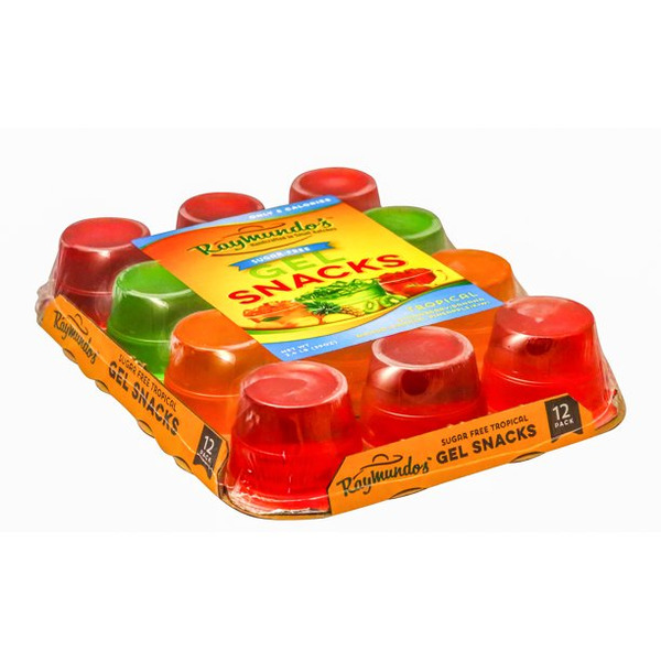 Raymundo's Gel Snacks, Sugar-Free, Tropical