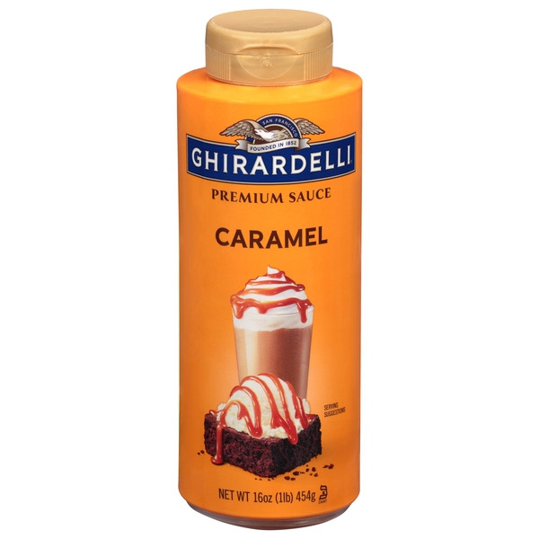 Ghirardelli Premium Caramel Sauce, 16 oz Bottle Same-Day Delivery