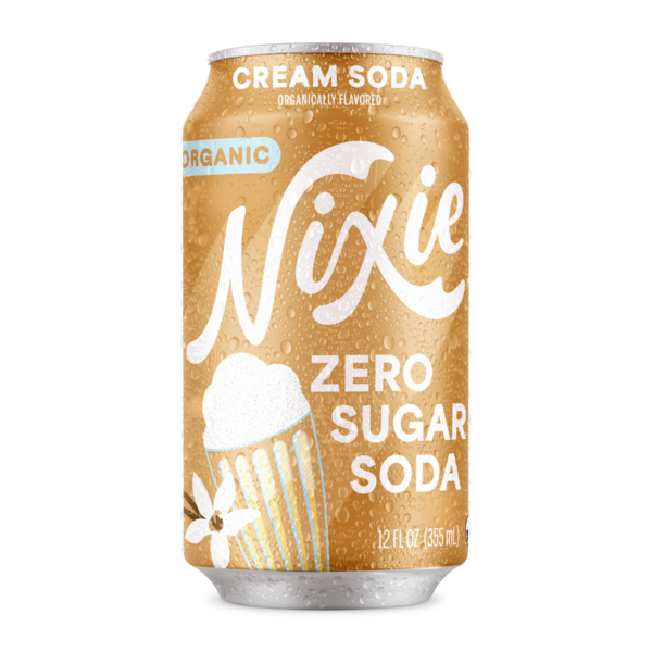 Nixie Cream Soda Organic Zero Sugar Soda Same-Day Delivery or
