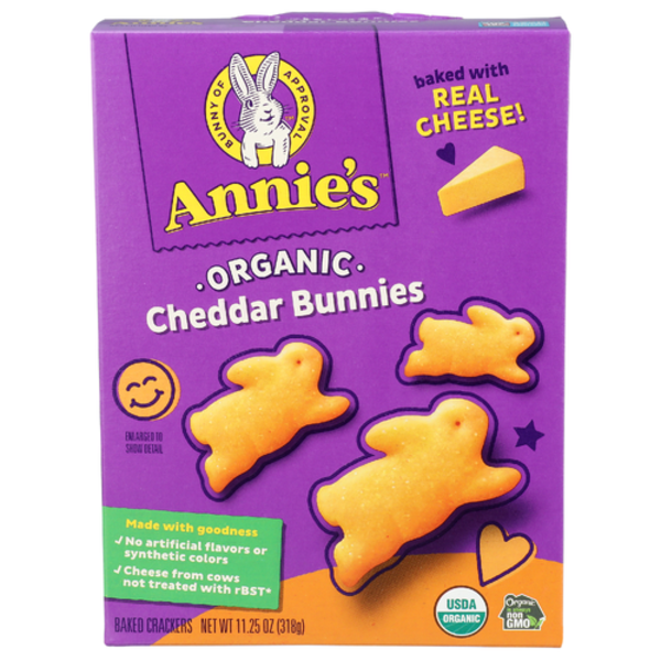 Annie's Homegrown Organic Cheddar Bunnies