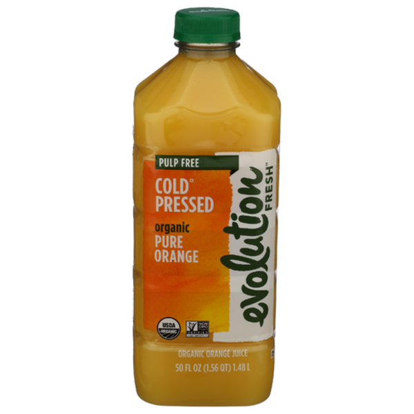 Evolution Fresh Organic Cold-Pressed Pulp Free Pure Orange Juice