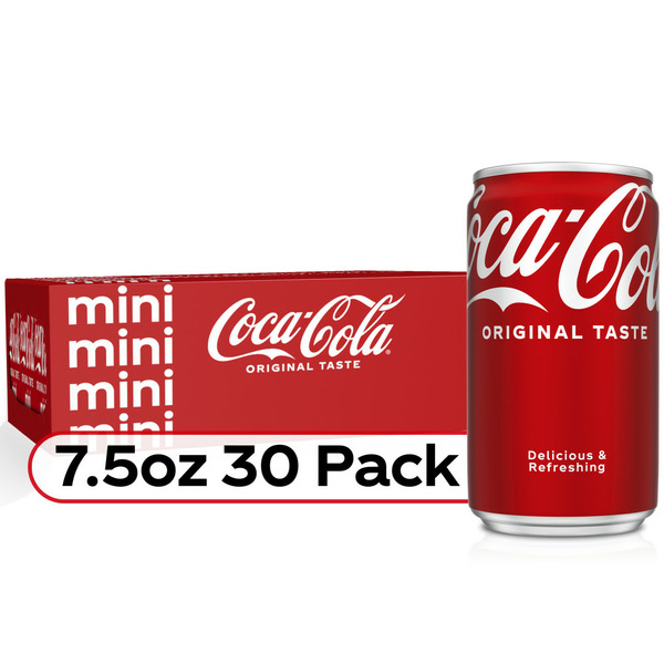 Coca-Cola Cola Soda Pop Fridge Pack Cans Same-Day Delivery