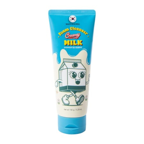 Creamy Heart Me Milk Foam Cleanser