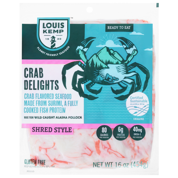 Louis Kemp Crab Delights Crab Delights, Shred Style Same-Day