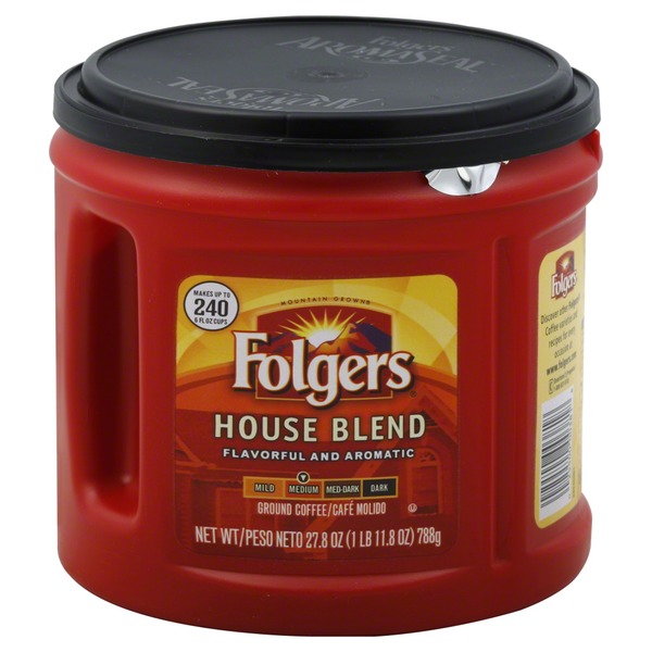 Folgers Coffee Ground Medium House Blend 24 2 Oz Instacart