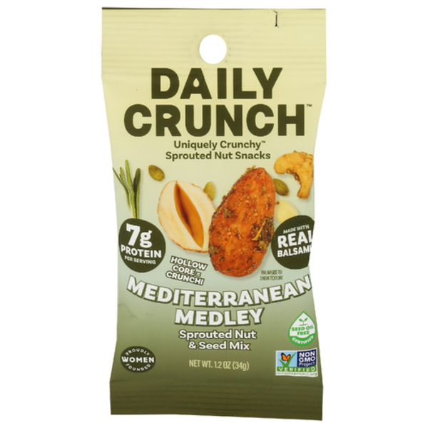 Daily Crunch Mediterranean Medley Sprouted Nut & Seed Mix