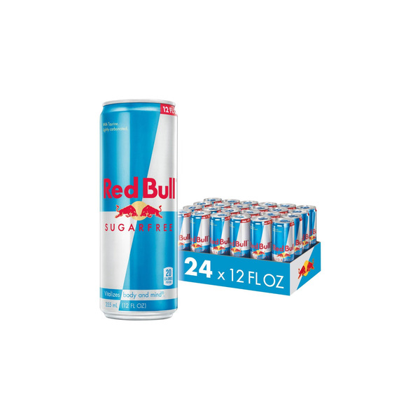 Red Bull - Energy Drink, Sugar Free - 24/12 oz