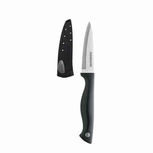 Farberware ® 3.5-in. Paring Knife with EdgeKeeper Sheath, Black