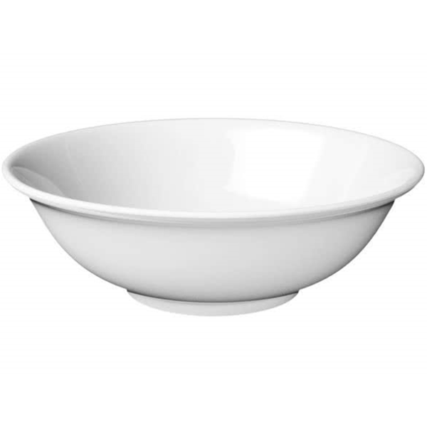 Qualite - White Rimless Bowls, 32 oz - 6 pack
