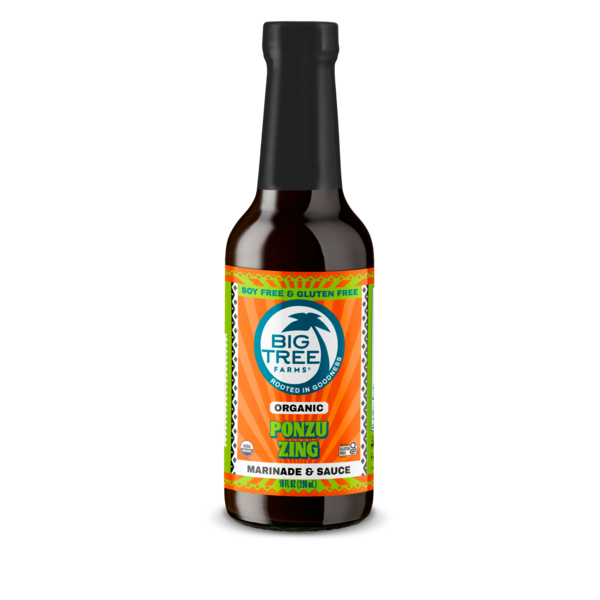 Big Tree Farms Organic Soy Free, Ponzu Zing Marinade & Sauce with