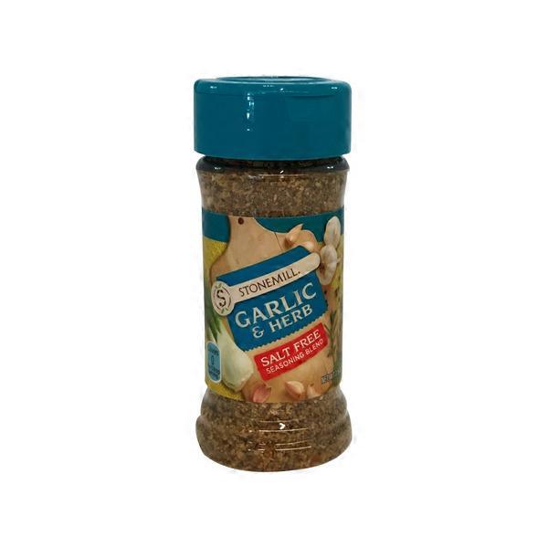 Stonemill Garlic & Herb Salt Free Seasoning (2.5 oz) from ALDI Instacart