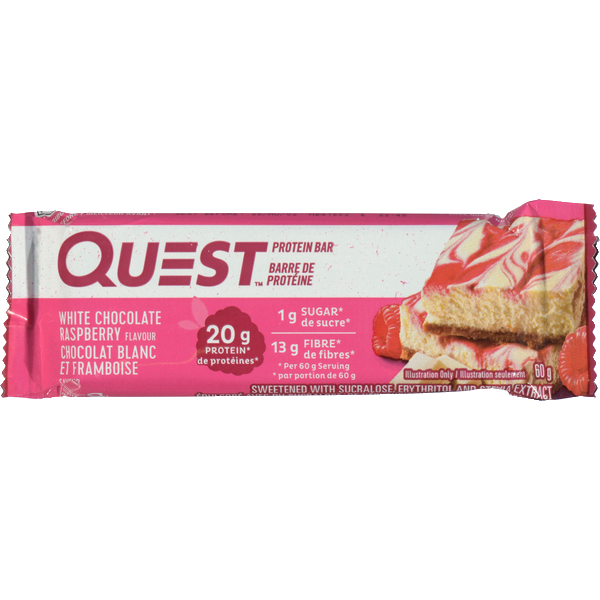 Quest White Chocolate Raspberry Protein Bar Same-Day Delivery | Rexall