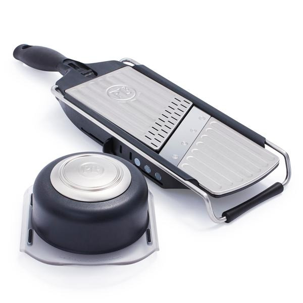 Progressive International Stainless Steel Mandoline in Black
