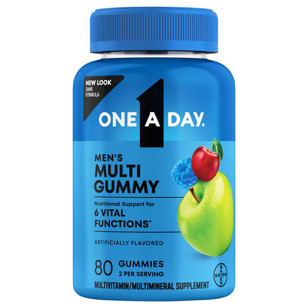 One A Day Gummies Men's Multi Gummy Same-Day Delivery or Pickup