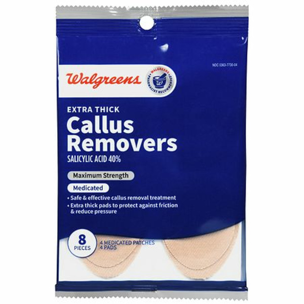 Walgreens Walgreens Extra Thick Medicated Callus Removers Same-Day