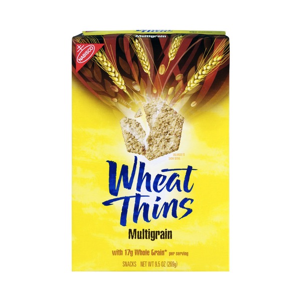 Wheat Thins Nabisco Wheat Thins Multigrain Snacks (9.5 oz) Instacart