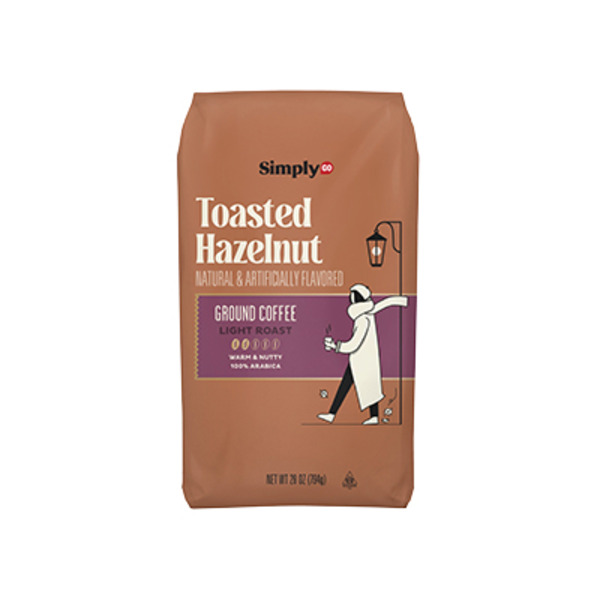Simplygo Toasted Hazelnut Ground Coffee