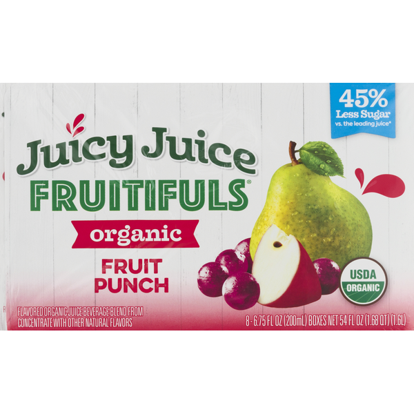 Pear Juice Fruit Punch Juicy Juice Juicy Juice Juice, Organic