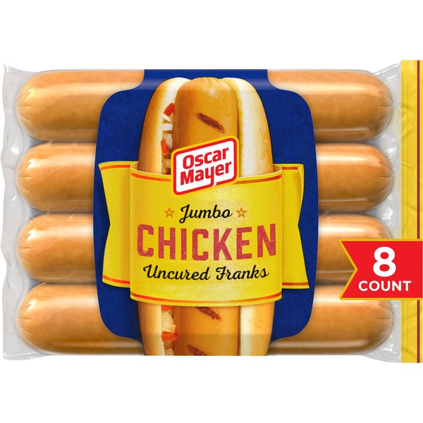 Oscar Mayer Jumbo Chicken Uncured Franks (15 oz) Instacart