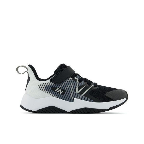 New Balance Toddler Boys' Rave Run V2 Medium Width Running Sneakers, Size 12T - Black & White