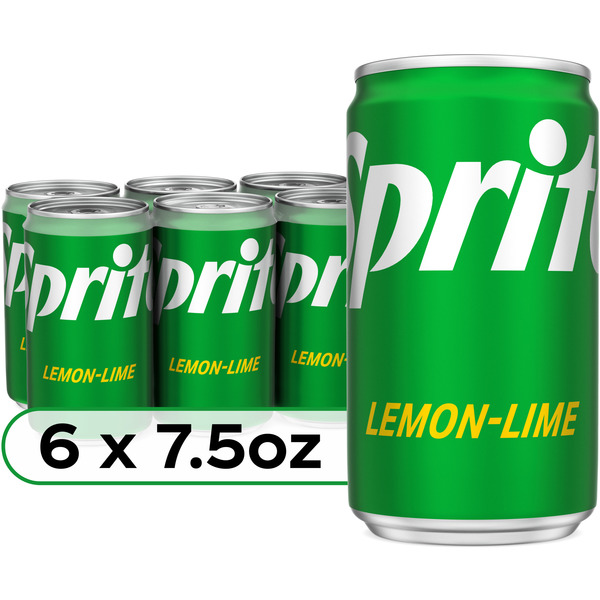 Sprite Lemon-Lime Caffeine Free Soda Mini Cans Same-Day Pickup