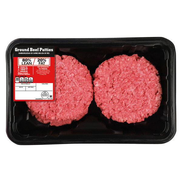 Fresh 80% Ground Beef Patties