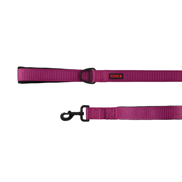 Kong Comfort Traffic Dog Leash - Pink