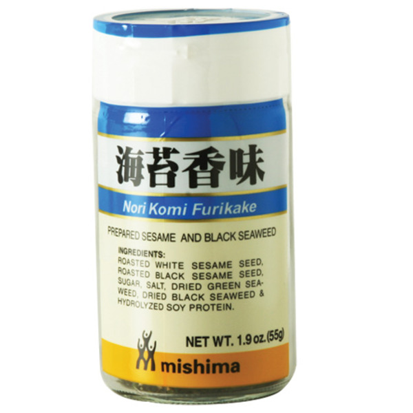 Mishima Nori Komi Furikake, Roasted Black Seaweed