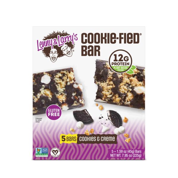Lenny & Larry's Cookies & Cream Cookied Fied Bars