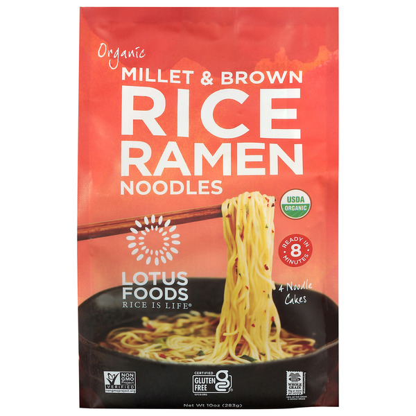 ②ELMO ラム・ライス&ポテト　5.4キロ Lotus Foods Organic Millet & Brown Rice Ramen Noodles Same-Day