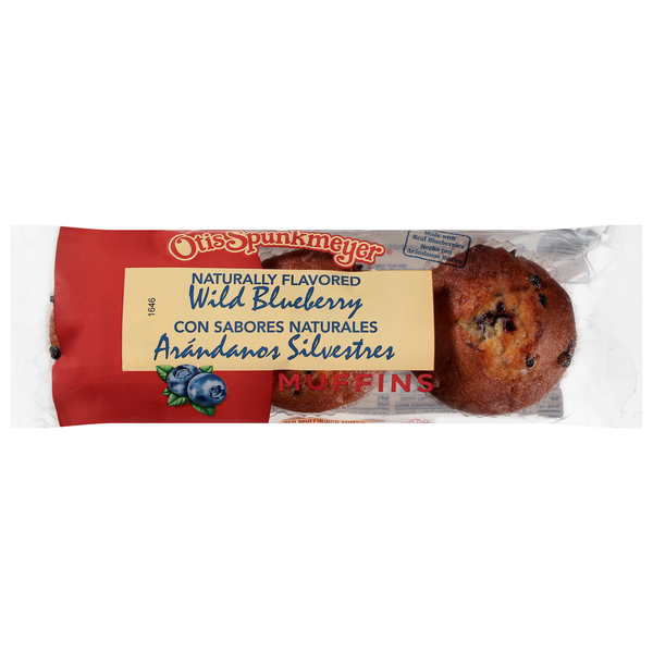 Otis Spunkmeyer Wild Blueberry Muffins Same-Day Delivery or Pickup