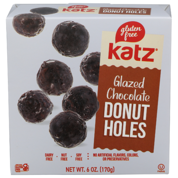 Katz Gluten Free Glazed Chocolate Donut Holes
